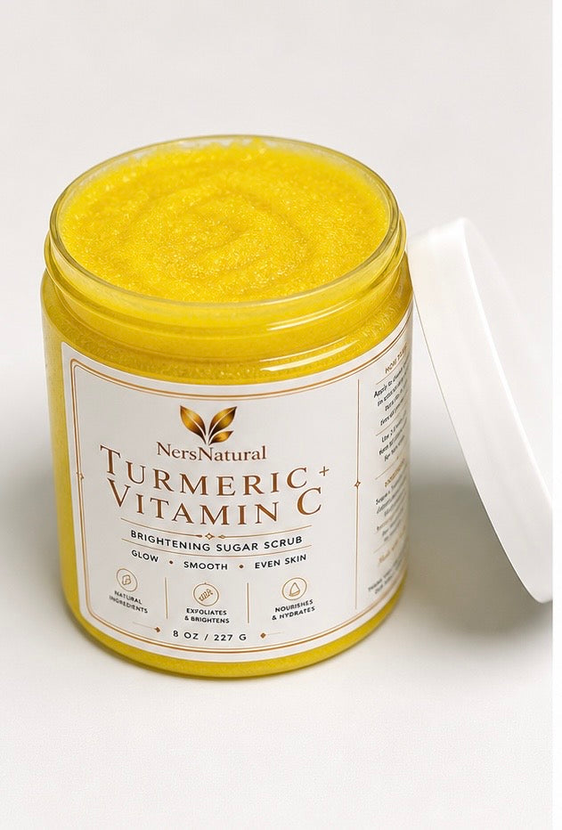 Turmeric Glow Scrub – Vitamin C Brightening