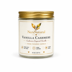 Vanilla Cashmere Candle – Luxury Soy Wax | NersNatural (8 oz)