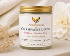 Champagne Blush Candle – Wildflower & Strawberry Mango
